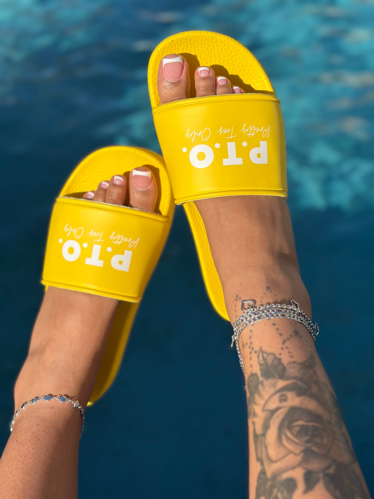 Summer Fine Yellow Slides