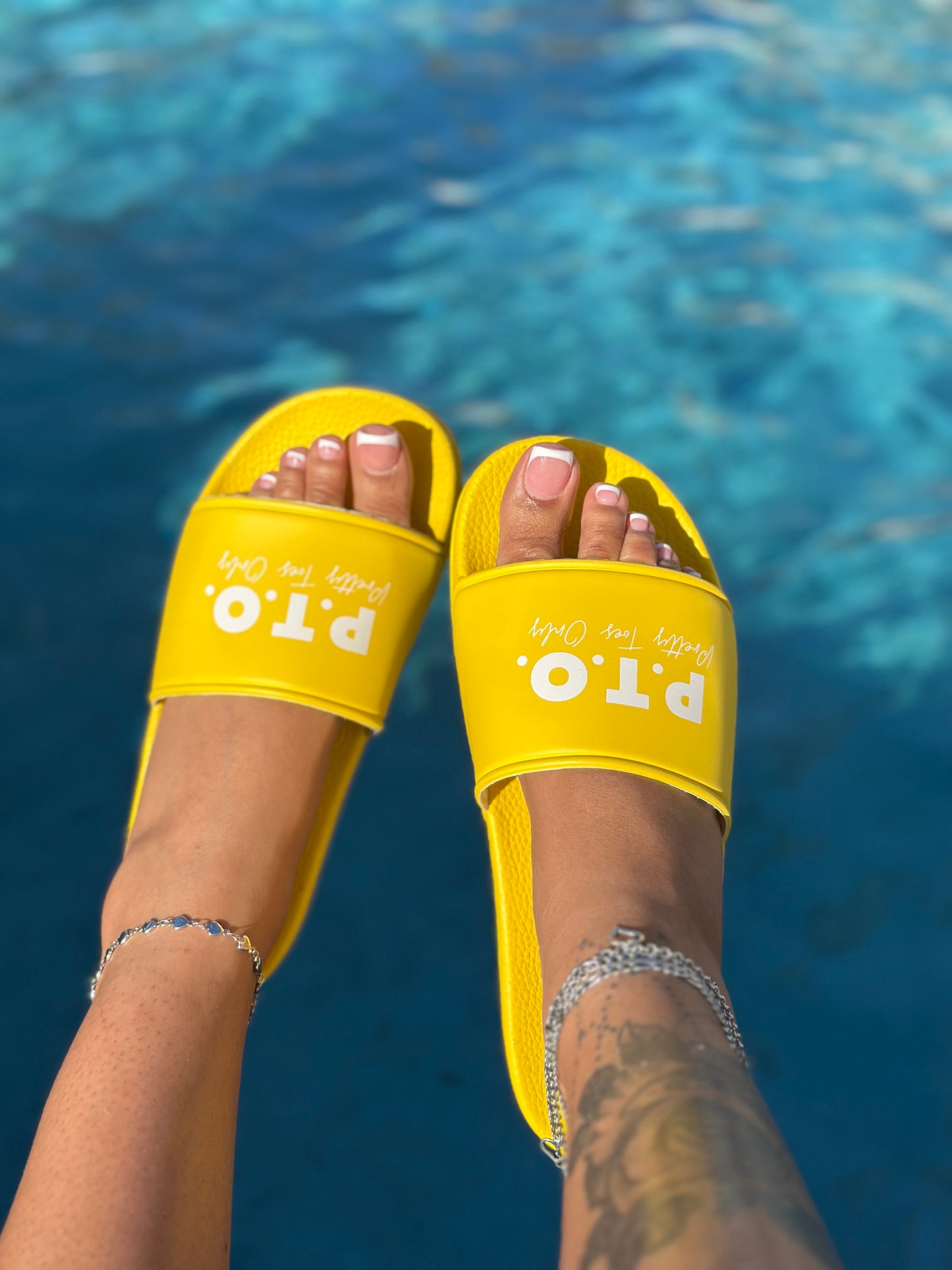 Summer Fine Yellow Slides