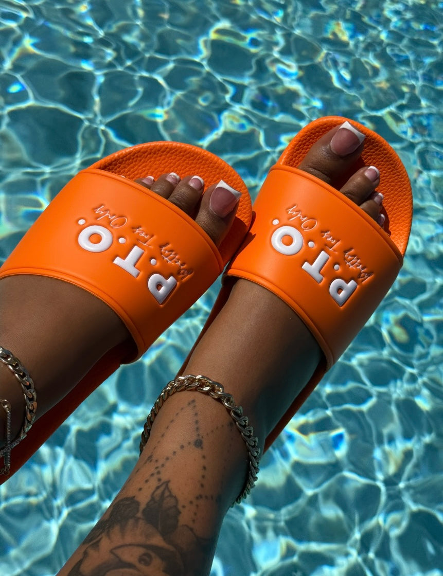 *NEW* Over it Orange Slides