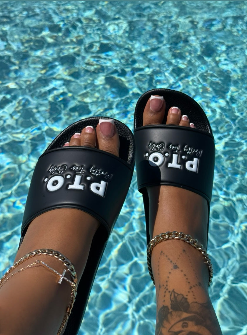 *NEW* Baddie In Black Slides