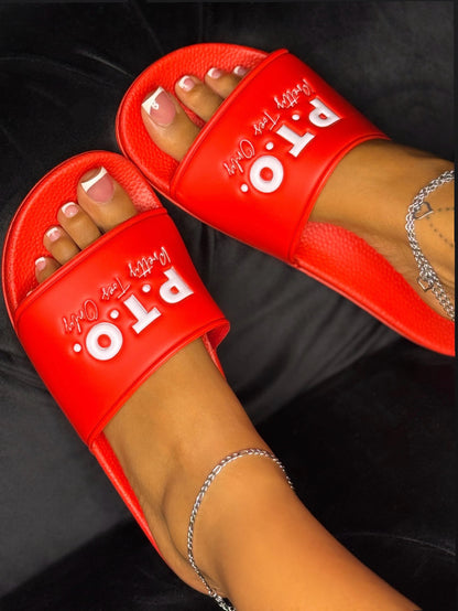 *NEW* Red Ruby Slides