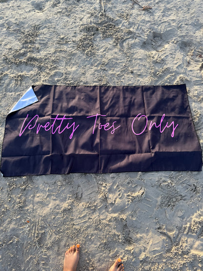 Pretty Toes Only - Beach Towels