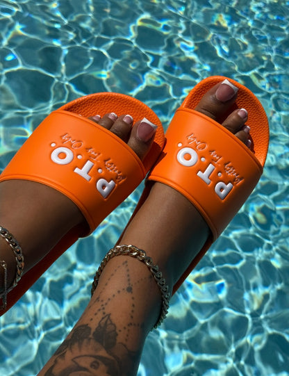 *NEW* Over it Orange Slides