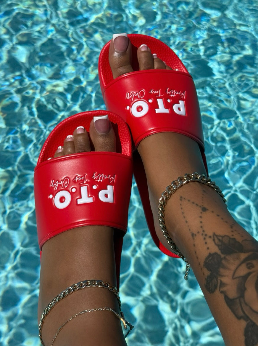 *NEW* Red Ruby Slides