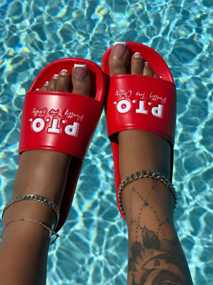 *NEW* Red Ruby Slides