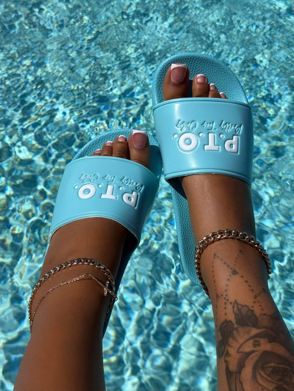 *NEW* Babie Blue Slides