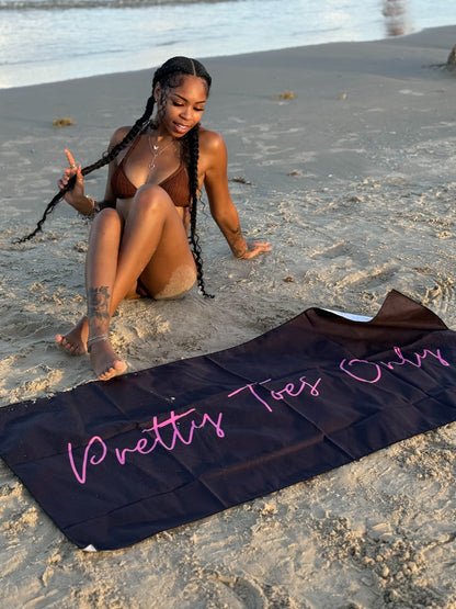 Pretty Toes Only - Beach Towels
