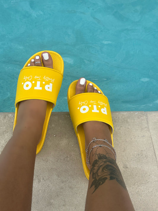 Summer Fine Yellow Slides