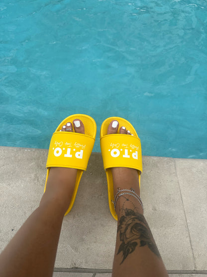 Summer Fine Yellow Slides